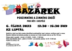 Plakát události Bazárek nejen dětského zboží  - podzim - zima - FOTO