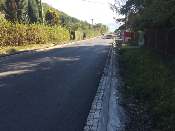 Rekonstrukce hlavní cesty v Ratiboři