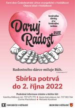 Plakát události DARUJ RADOST 2022