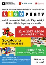 Plakát události LEGO PÁRTY