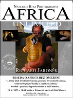 Plakát události Africa Unlimited III - BESEDA O AFRICE bez omezení s Richardem Jaroňkem