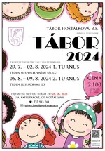 Plakát události LETNÍ TÁBOR 2024 - I. TURNUS