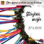 Plakát události Stavjání mája