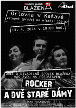 Plakát události Rocker a dvě staré dámy - Divadelní spolek Blažena