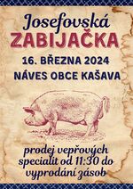 Plakát události Josefovská zabijačka