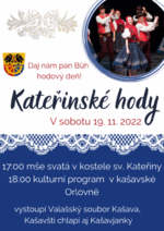 Plakát události Kateřinské hody 2022