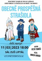 Plakát události Divadlo -  komedie Obecně prospěšná strašidla - FOTO
