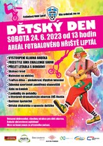 Plakát události Dětský den v areálu FK Liptál - FOTO