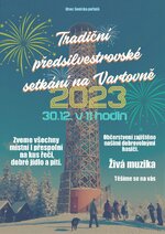 Plakát události Novoroční setkání na Vartovni - FOTO