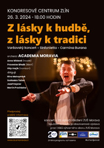 Plakát události Pozvánka na koncert k 20. výročí založení ZUŠ Morava - 26.3.2024 Zlín