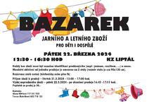 Plakát události Bazárek nejen dětského zboží  - jaro - léto