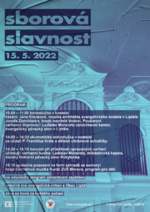 Plakát události Sborová slavnost ČCE Liptál 15.5.2022 - foto