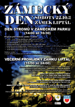 Plakát události Zámecký den v Liptále, 22.10.2022 - FOTO, VIDEO