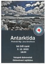 Plakát události Přednáška o Antarktidě v Liptále - FOTO
