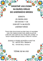 Plakát události Burza krojů Uherský Brod