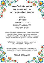 Plakát události Burza krojů v Uherském Brodě
