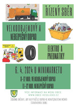 Plakát události Řízený sběr velkoobjemového a nebezpečného odpadu
