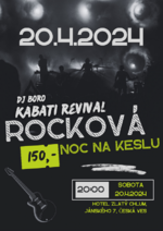 Plakát události Rocková noc na Keslu / Česká Ves