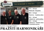 Plakát události Pražští harmonikáři zahrají v centru Pozlovic
