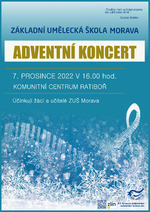  Advent concert of ZUŠ Morava