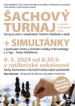 Plakát události Šachový turnaj 2024