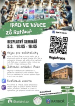 Plakát události POZVÁNKA na vzdělávací seminář – iPad ve výuce…