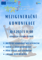 Plakát události Mezigenerační komunikace
