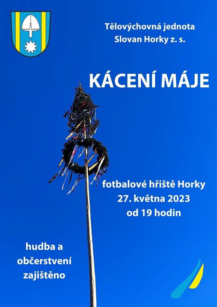 Plakát Horky: Kácení máje