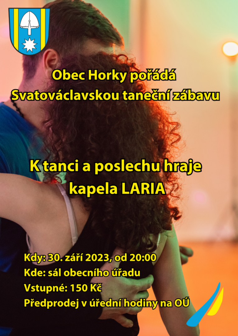 Plakát Horky: Svatováclavská taneční zábava