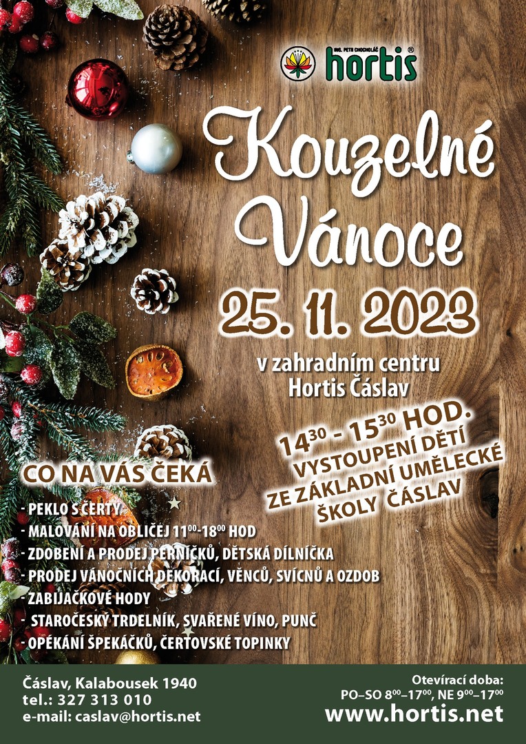 Plakát Čáslav : Kouzelné Vánoce