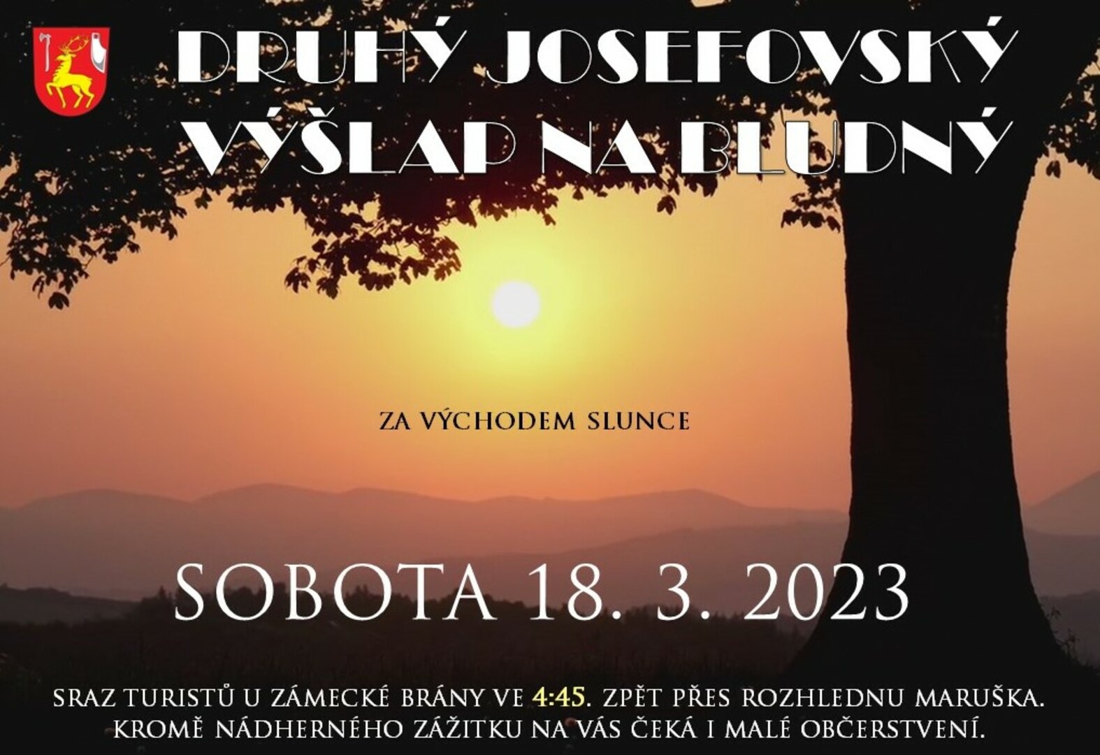 Plakát DRUHÝ JOSEFOVSKÝ VÝŠLAP