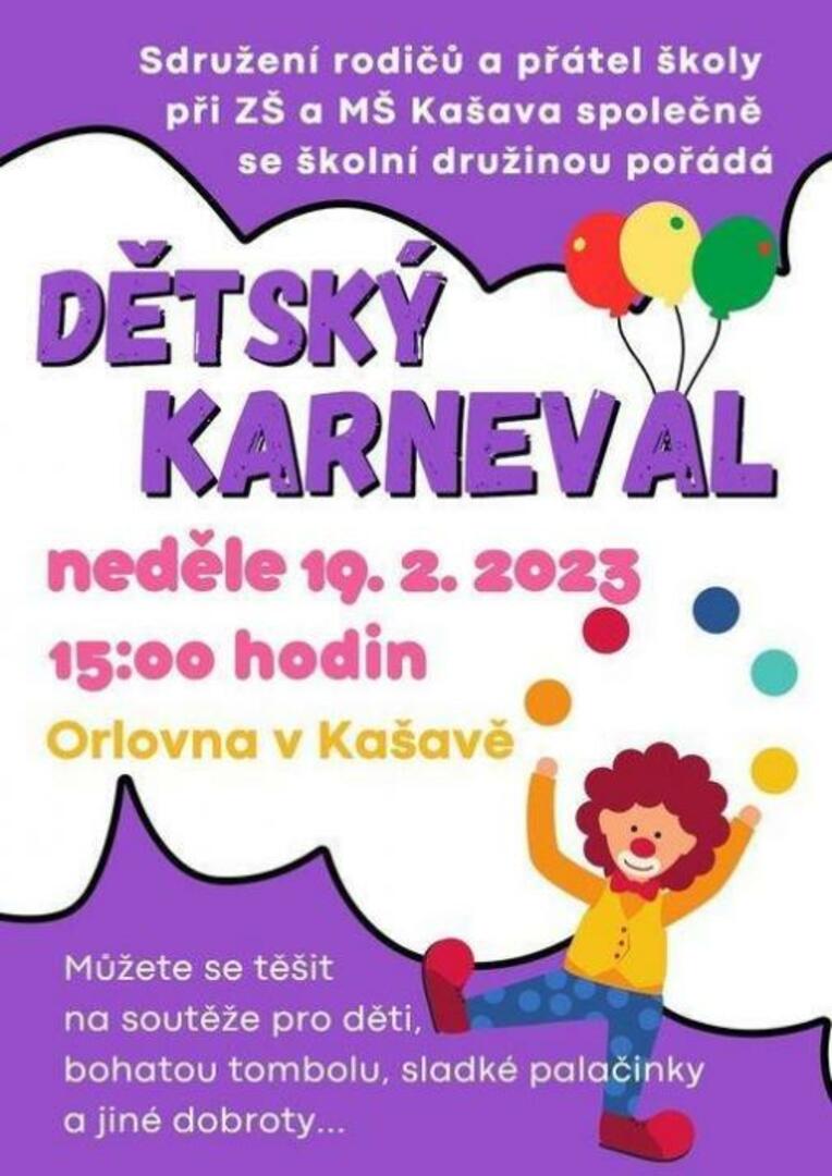 Plakát Dětský karneval