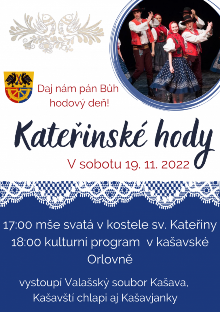 Plakát Kateřinské hody 2022