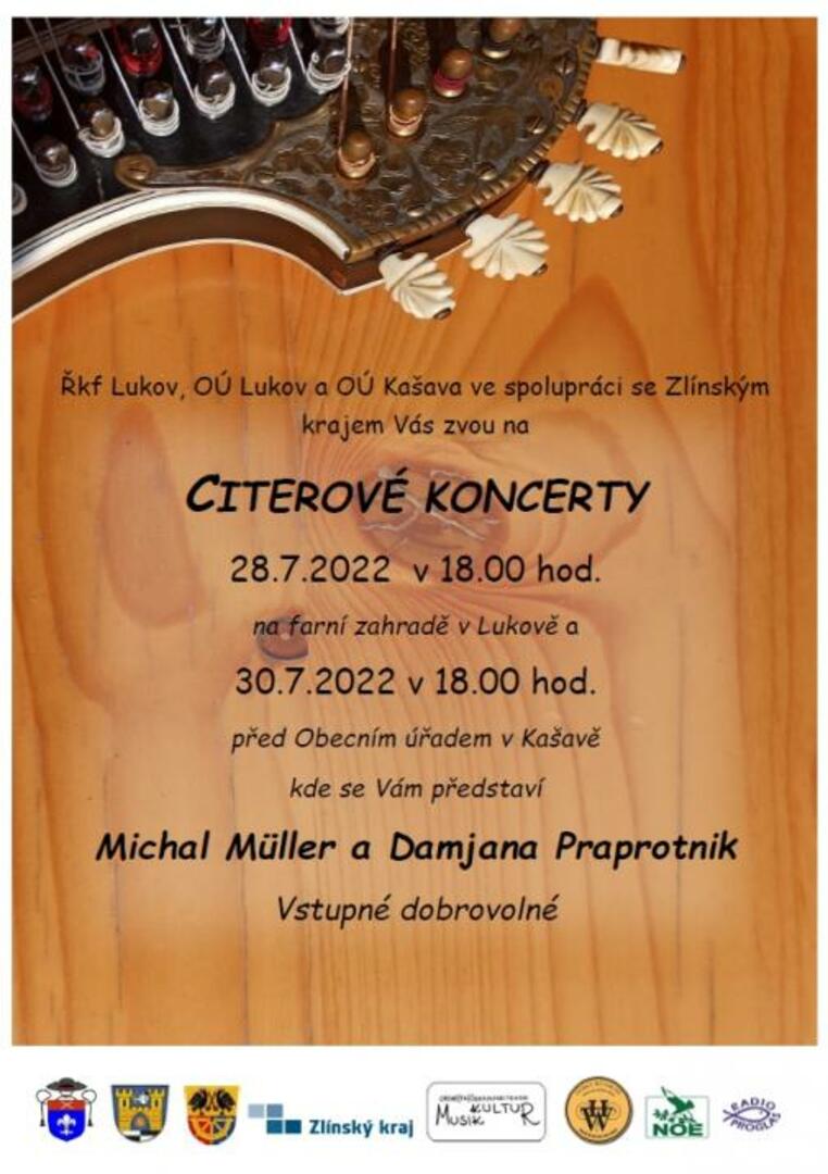 Plakát Citerový koncert
