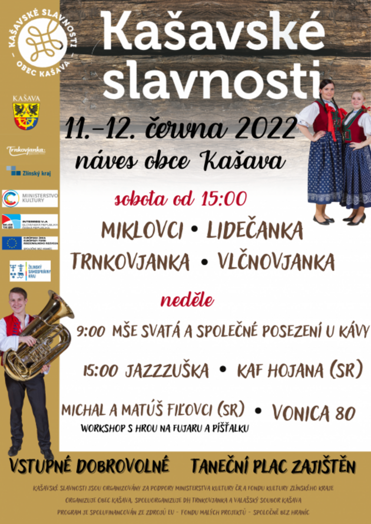 Plakát Kašavské slavnosti 2022