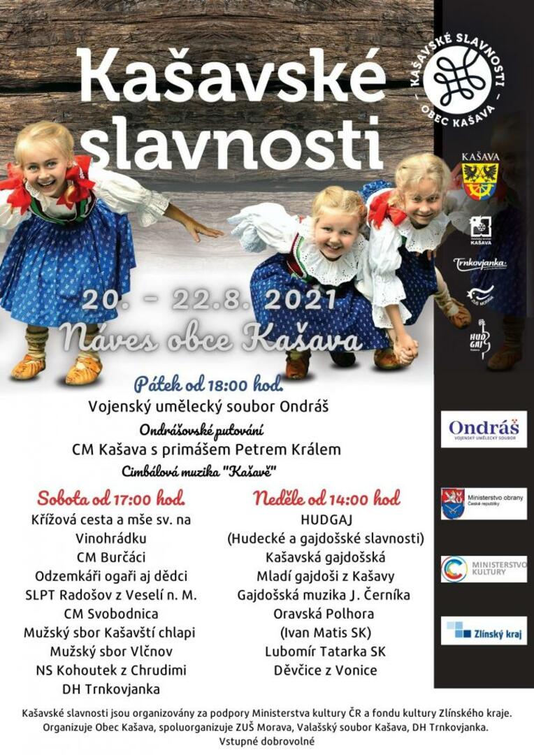 Plakát Kašavské slavnosti