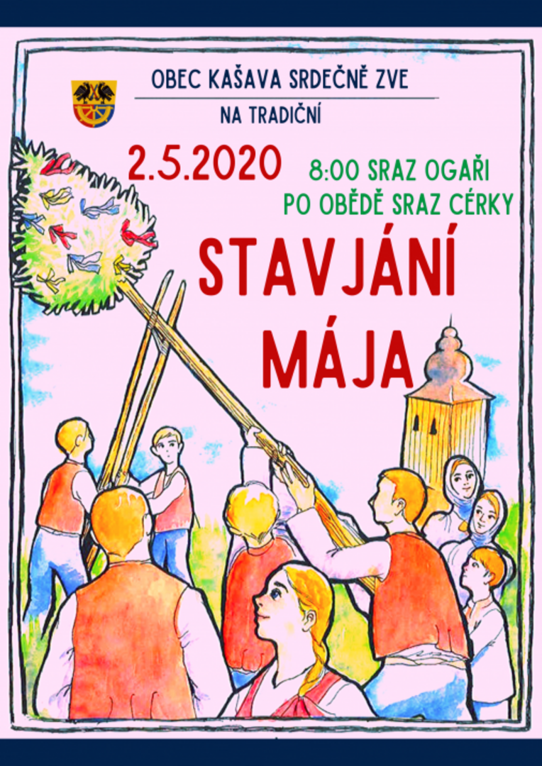 Plakát Stavjání Mája – zrušeno