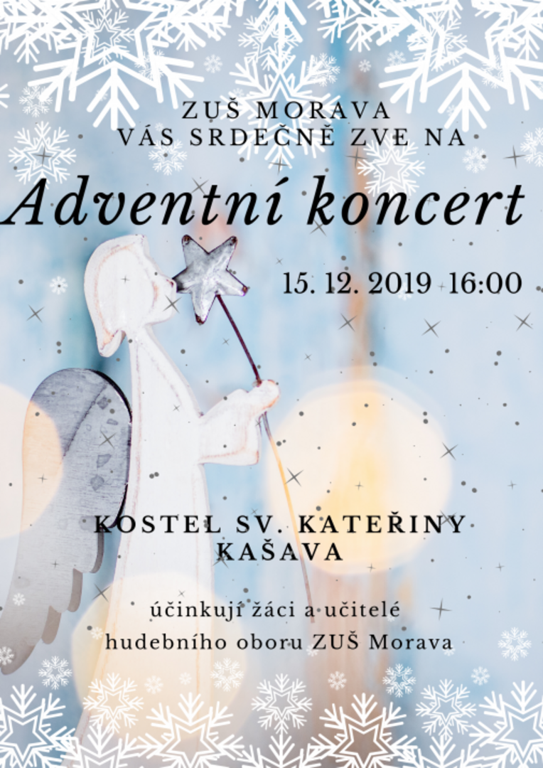 Plakát Adventní koncert
