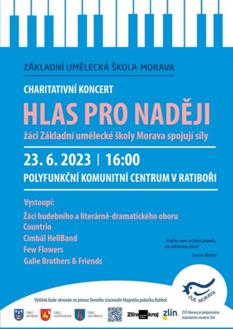 Plakát Charitativní koncert