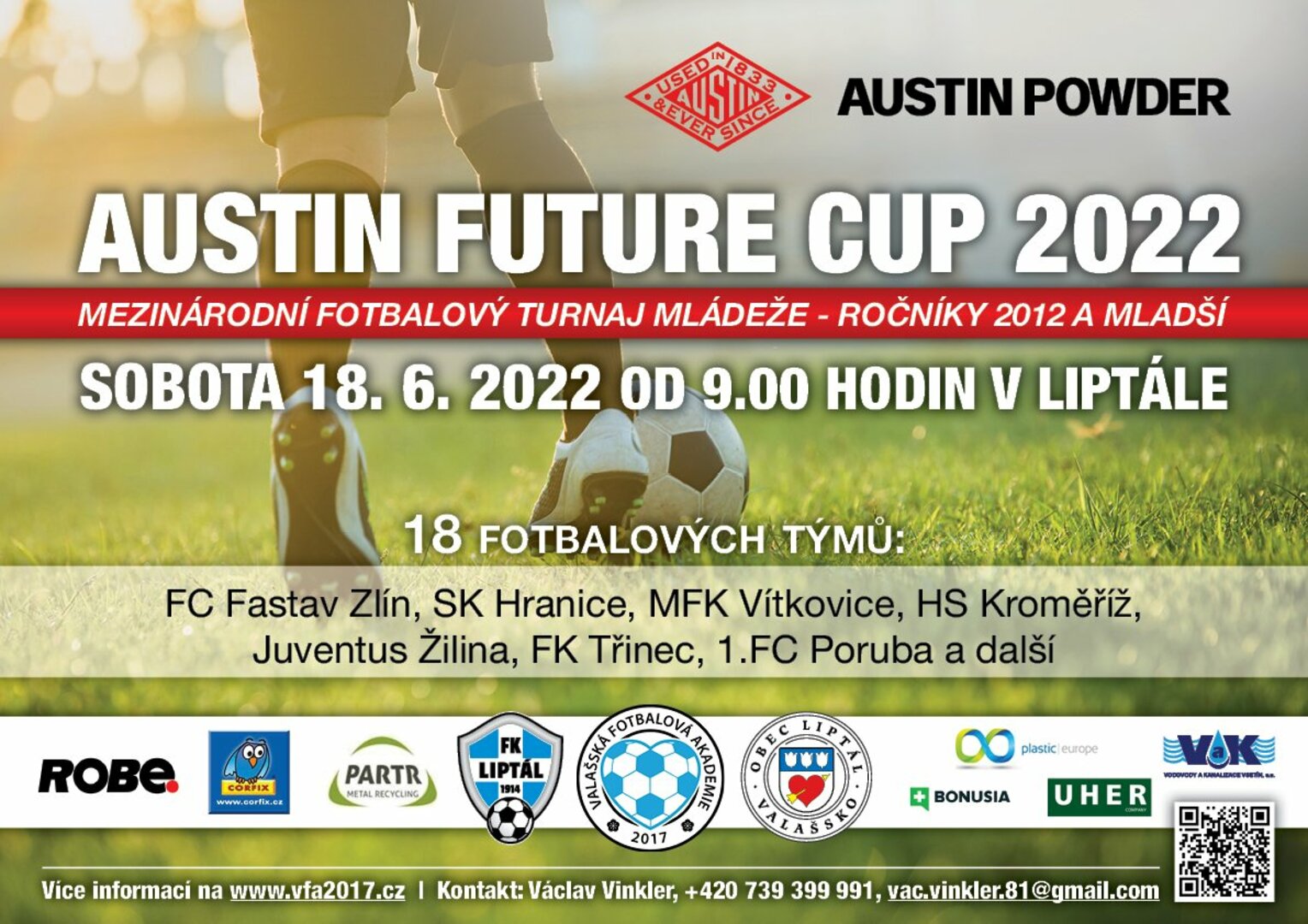 Plakát Austin Future Cup 2022 - Liptál - FOTO