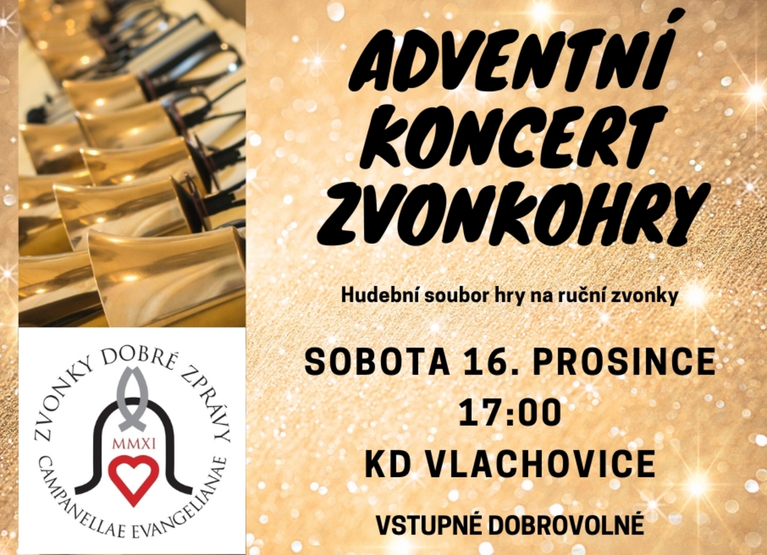Plakát Koncert ve Vlachovicích