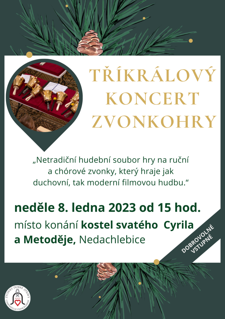Plakát Tříkrálový koncert
