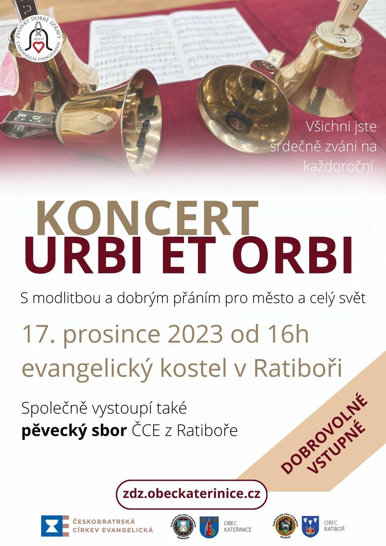 Plakát Koncert Urbi et Orbi