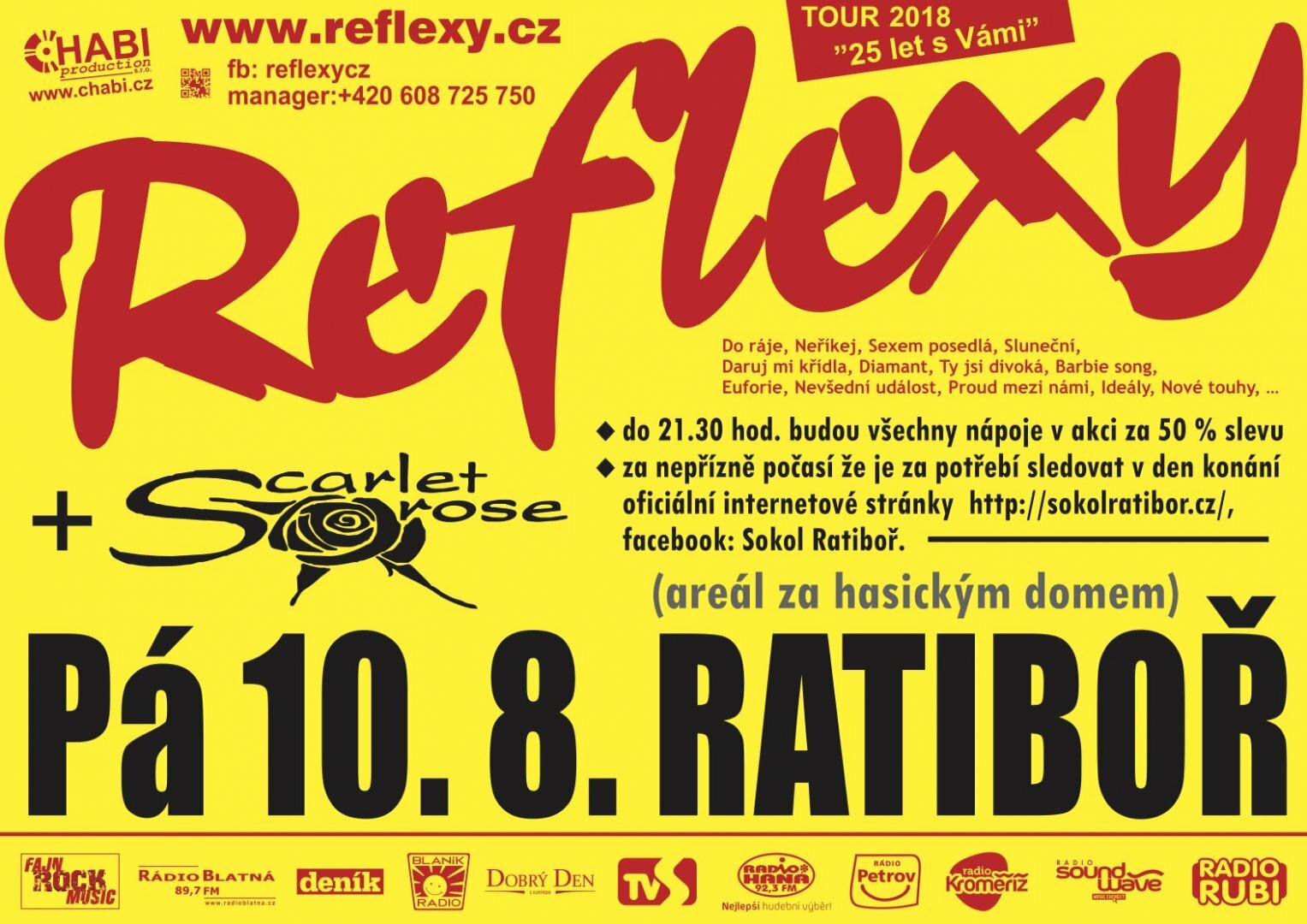 Plakát Zábava s Reflexy