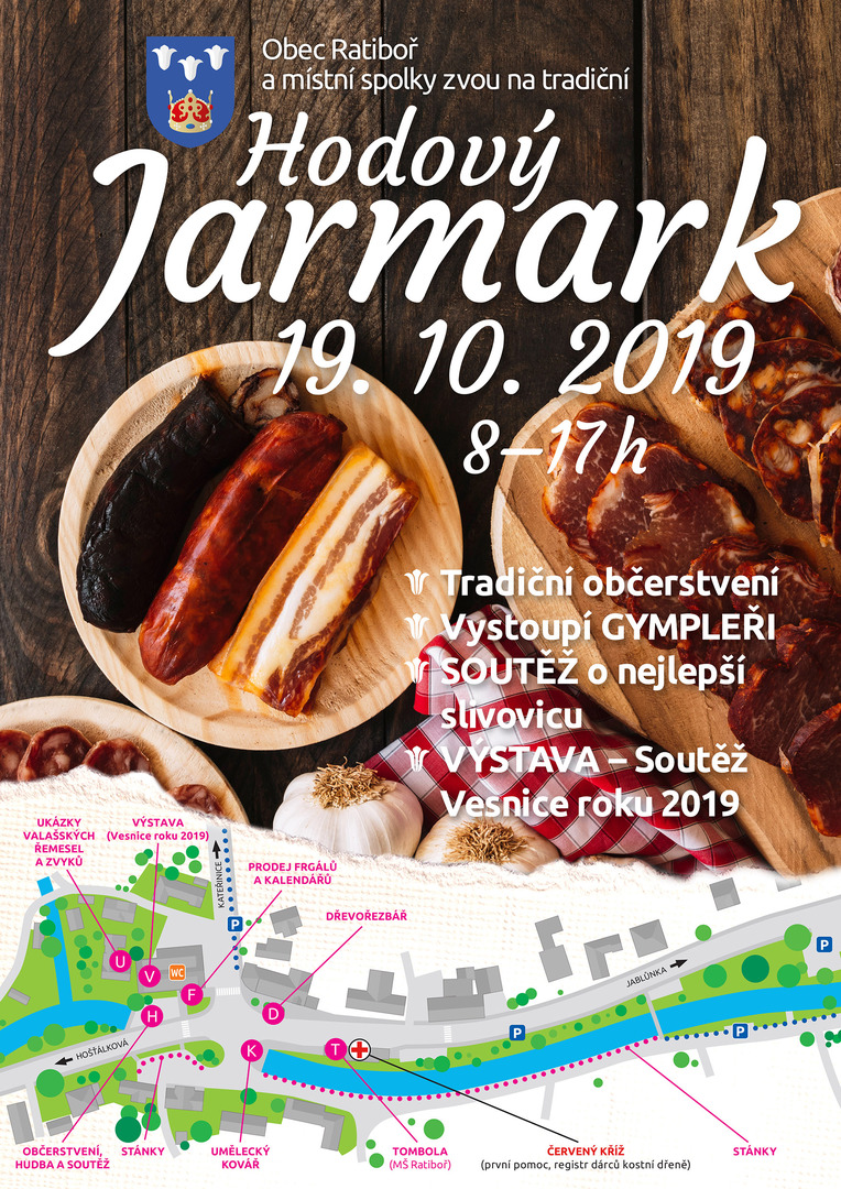 Plakát Hodový Jarmark 2019