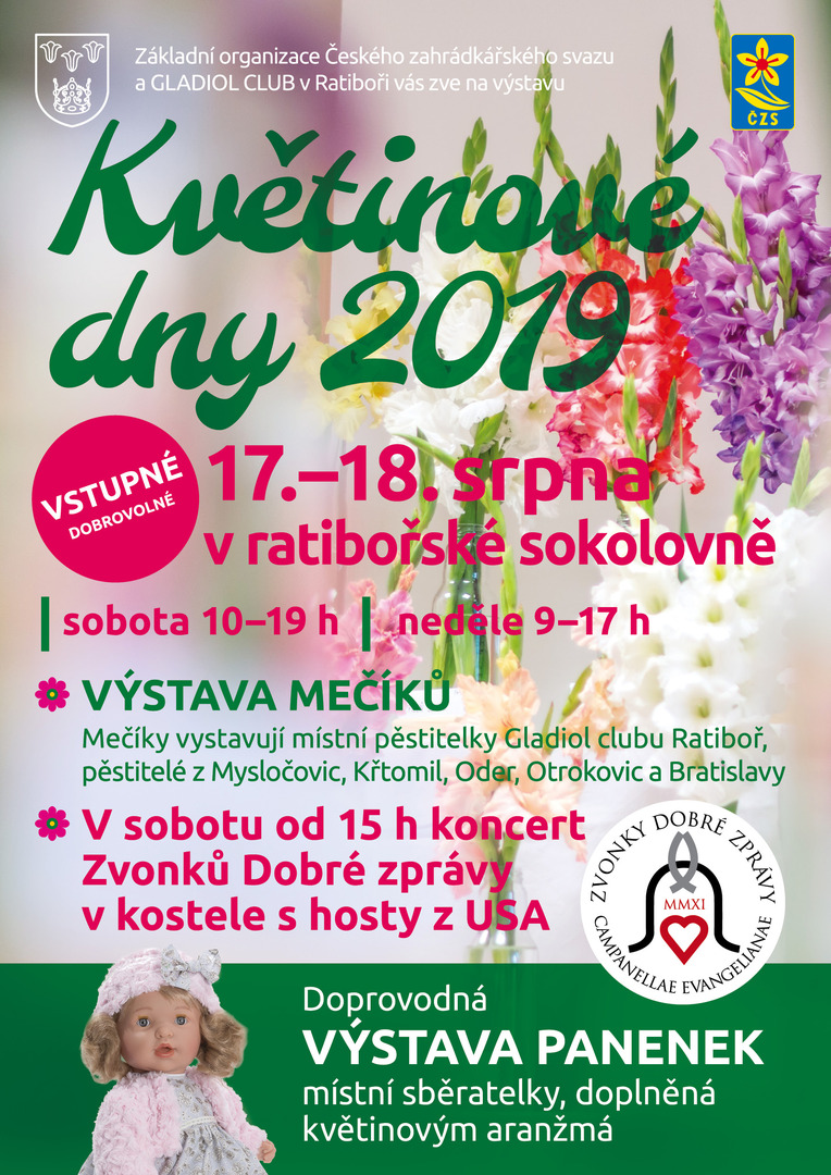 Plakát Květinové dny 2019