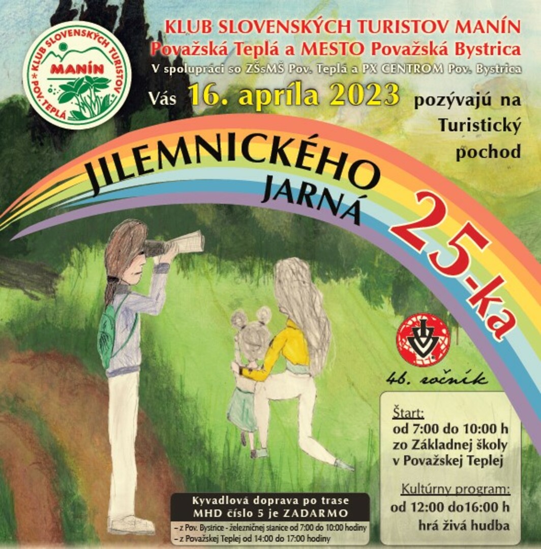 Plakát Jilemnického jarná 25-ka 2023