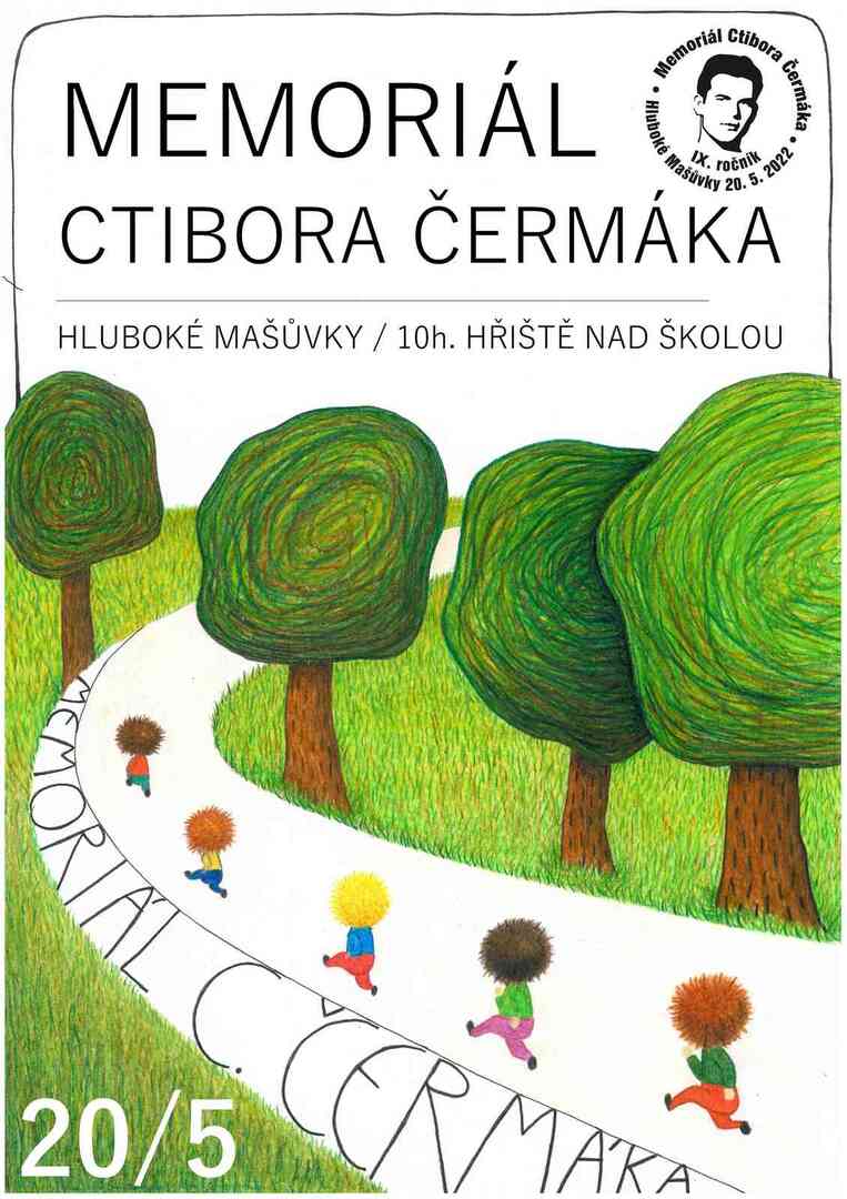 Plakát Ctibor Čermák Gedenkstätte 2022