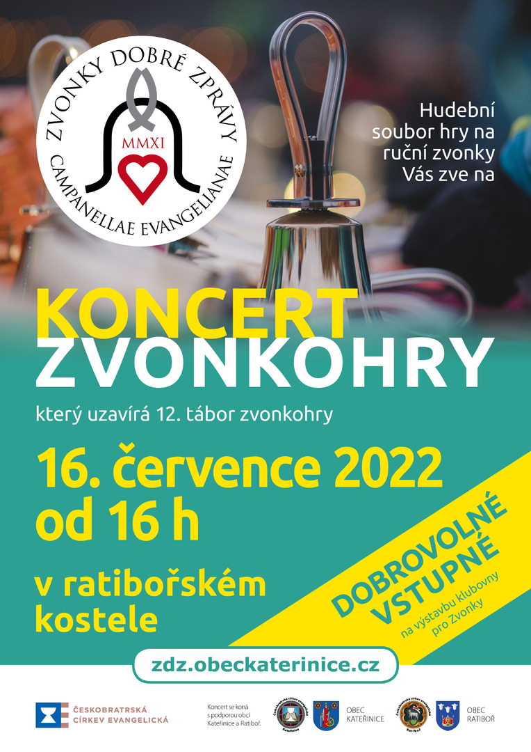 Plakát Potáborový koncert Zvonkohry
