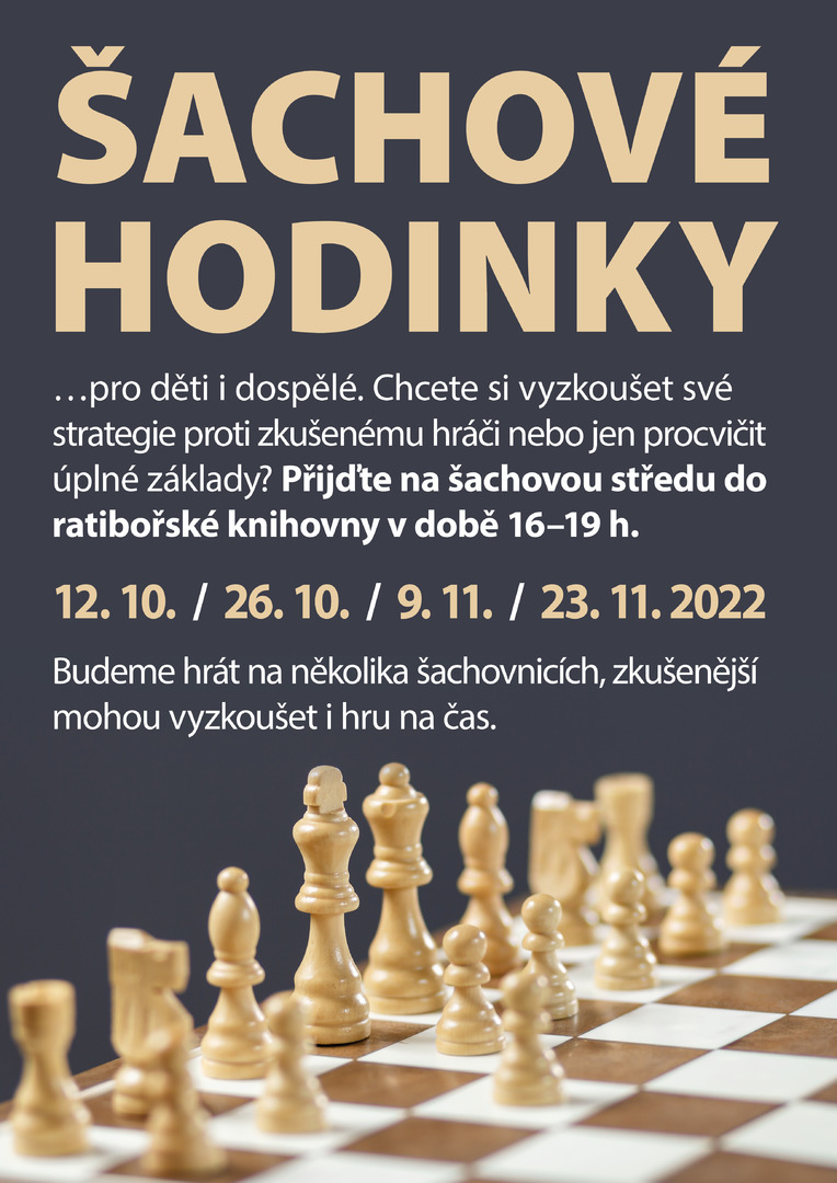 Plakát Šachové hodinky